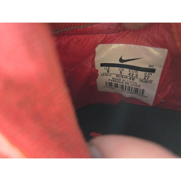 Nike Mercurial Superfly V Elite FG Soccer Cleats Men's 9 Red Footbal 831940-616 - Picture 9 of 9